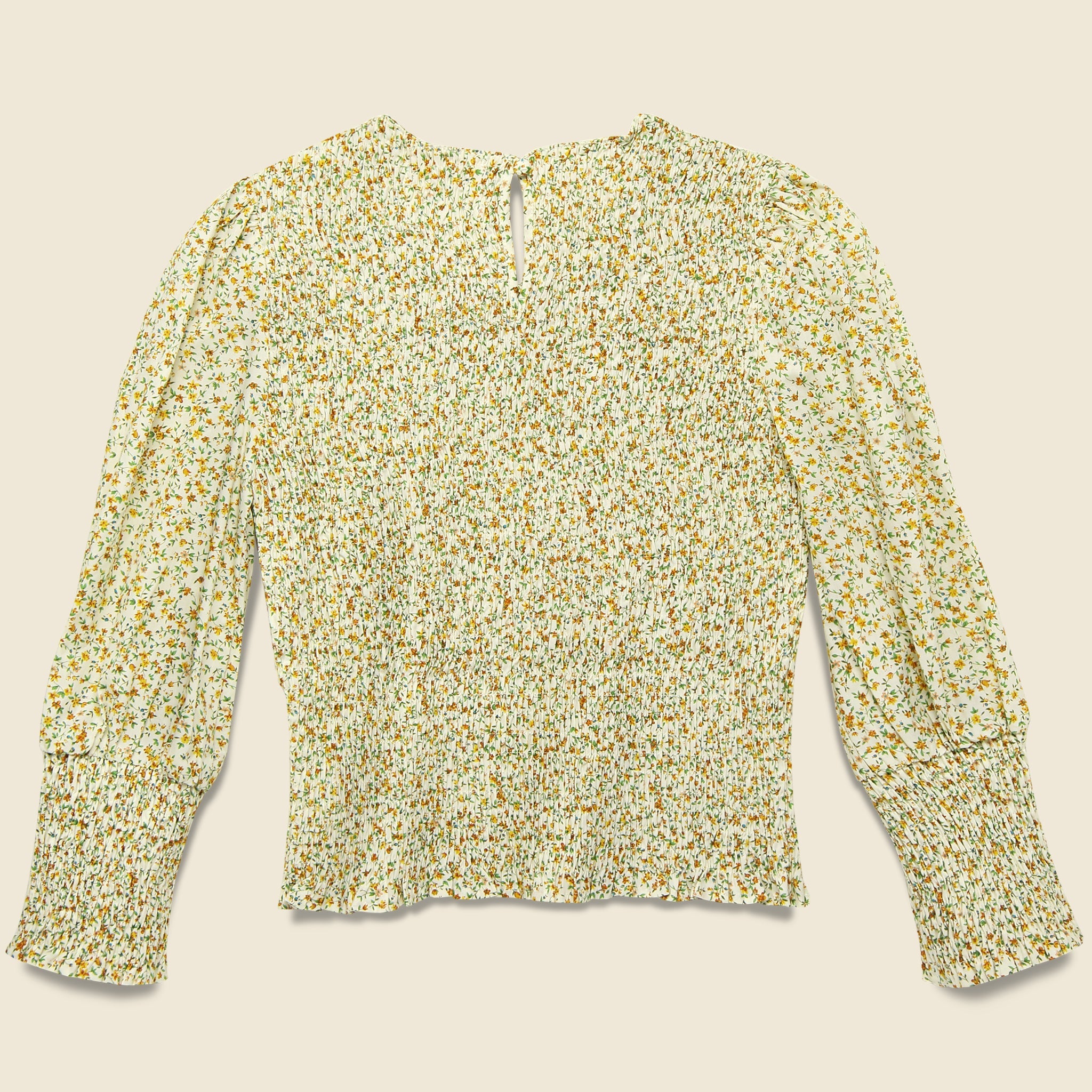 Rose Top - Yellow Ditsy - Meadows - STAG Provisions - W - Tops - L/S Woven