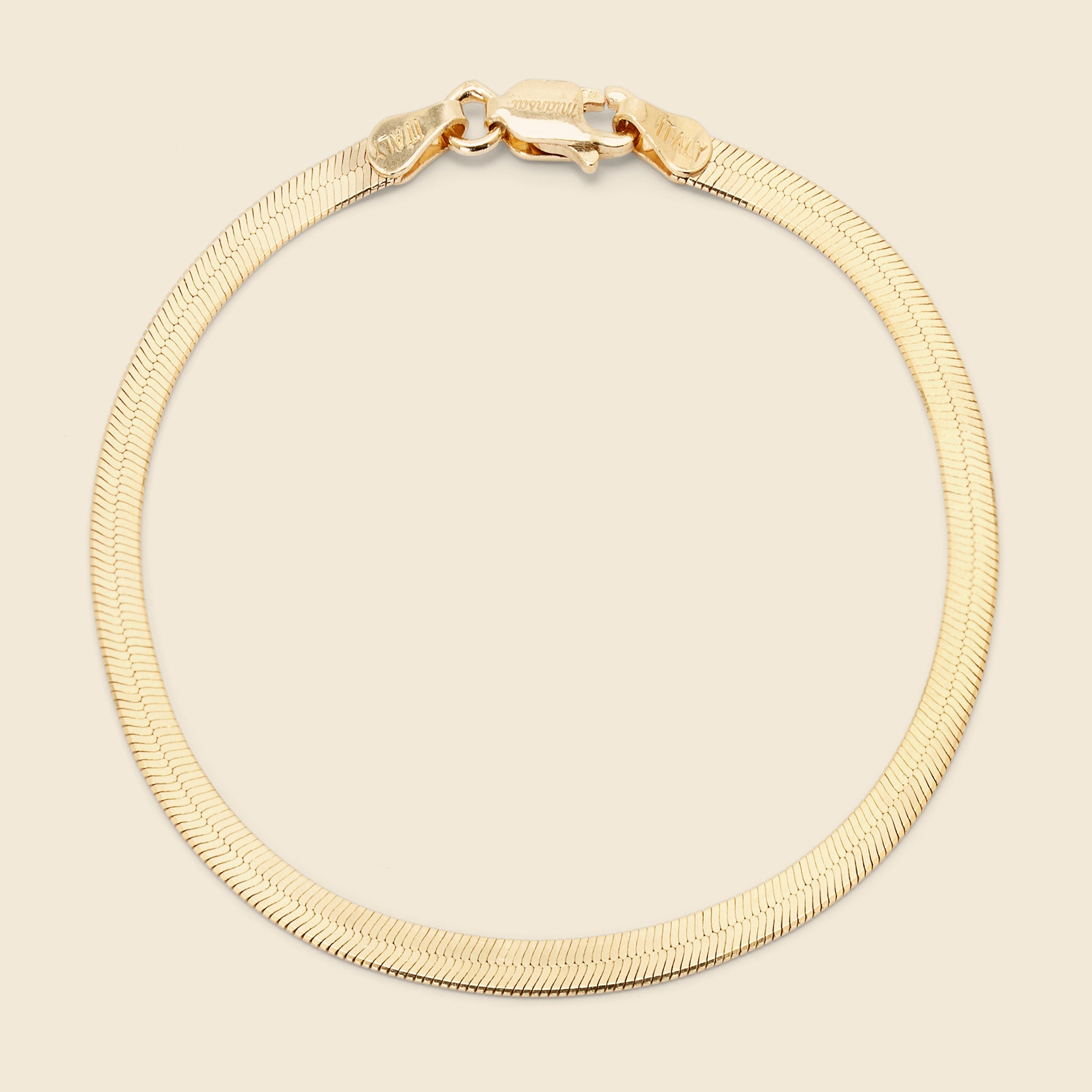 Herringbone Chain Bracelet - Gold Vermeil - Miansai - STAG Provisions - W - Accessories - Bracelet/cuff