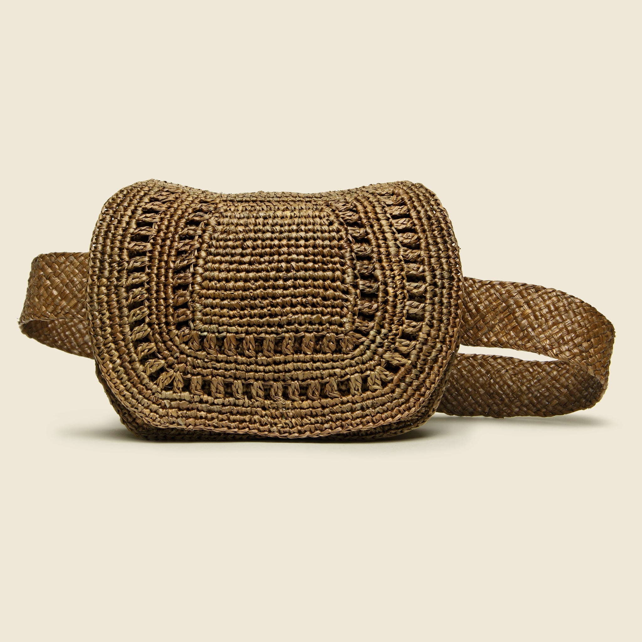 Alix Raffia Hip Bag - Sucre Brun - Maison NH Paris - STAG Provisions - W - Accessories - Bag