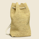 Natalia Raffia Backpack - Natural - Maison NH Paris - STAG Provisions - W - Accessories - Bag