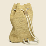 Natalia Raffia Backpack - Natural - Maison NH Paris - STAG Provisions - W - Accessories - Bag