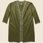 Vancloth Oxford French Army Trench Coat - Olive - Monitaly - STAG Provisions - W - Outerwear - Coat/Jacket