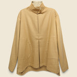 Wool/Flannel Invert Pullover - Camel - Monitaly - STAG Provisions - W - Tops - L/S Woven - Overshirt