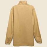 Wool/Flannel Invert Pullover - Camel - Monitaly - STAG Provisions - W - Tops - L/S Woven - Overshirt