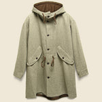 Wool Flannel Czech Coat - Dark Beige - Monitaly - STAG Provisions - W - Outerwear - Coat/Jacket