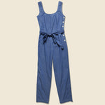 Denim Jumpsuit - Blue - Nice Things - STAG Provisions - W - Onepiece - Jumpsuit