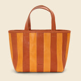 Gorriti Striped Leather Hand Bag - Caramel/Tobacco - Nimes - STAG Provisions - W - Accessories - Bag