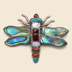 Zuni Dragonfly Pin - Sterling Silver - Vintage - STAG Provisions - W - One & Done - Accessories & Jewelry