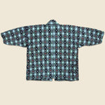 Kasuri Ikat Japanese Kendo Jacket - Indigo/Turquoisel - Vintage - STAG Provisions - W - One & Done - Apparel