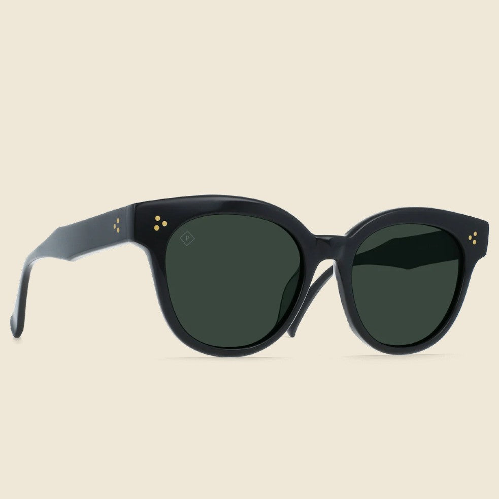 Nikol Sunglasses - Crystal Black / Green Polarized - Raen - STAG Provisions - W - Accessories - Eyewear