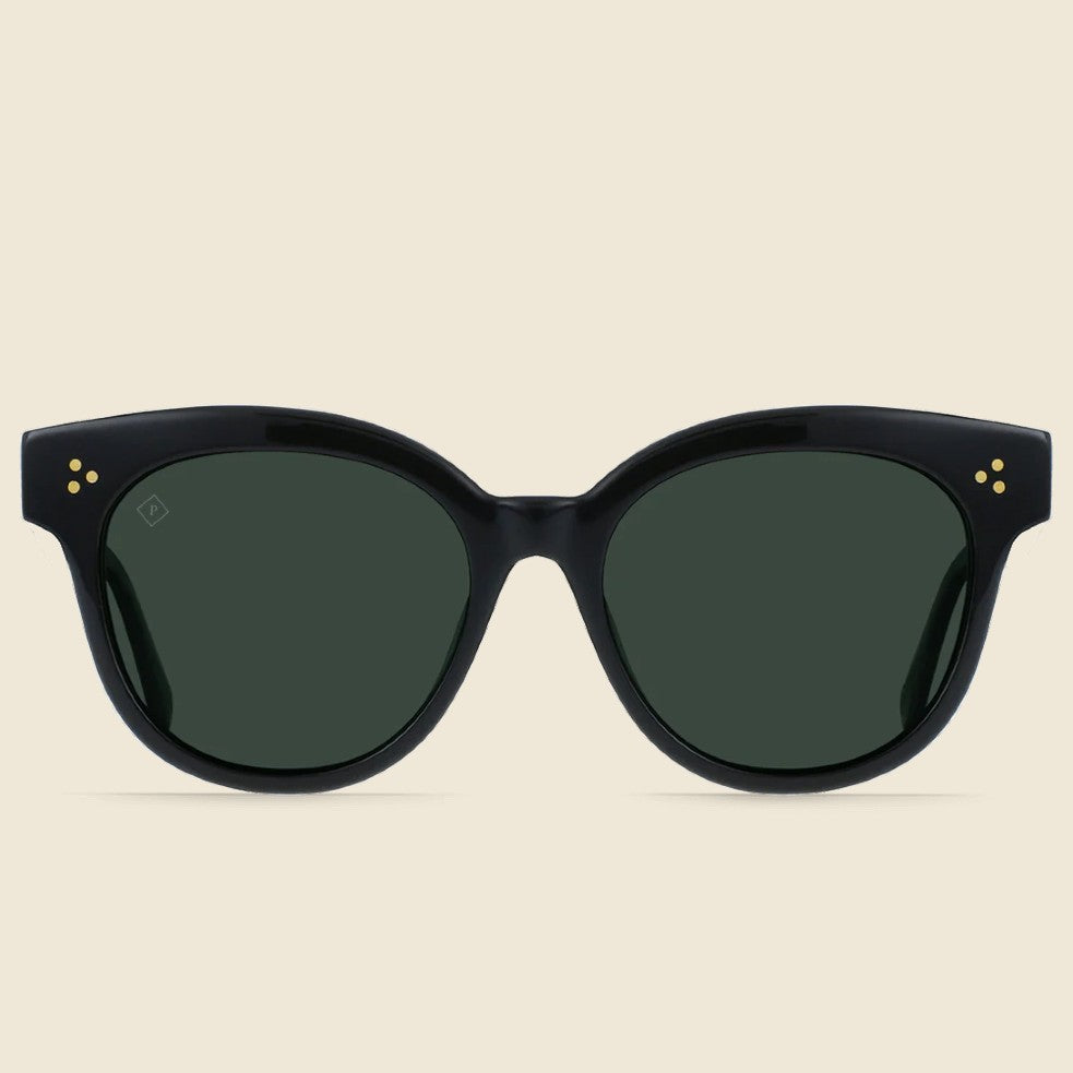 Nikol Sunglasses - Crystal Black / Green Polarized - Raen - STAG Provisions - W - Accessories - Eyewear