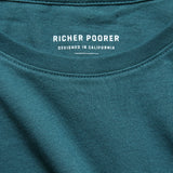 Boxy Crop Tee - Cool Green - Richer Poorer - STAG Provisions - W - Tops - S/S Tee