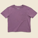 Boxy Crop Tee - Plum - Richer Poorer - STAG Provisions - W - Tops - S/S Tee