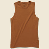 Muscle Tank - Tobacco - Richer Poorer - STAG Provisions - W - Tops - Sleeveless