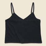 Spaghetti Cropped Tank - Black - Richer Poorer - STAG Provisions - W - Tops - Sleeveless