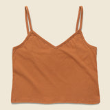 Spaghetti Cropped Tank - Tobacco - Richer Poorer - STAG Provisions - W - Tops - Sleeveless