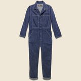 Drew Denim Coverall - Rinse Wash - RRL - STAG Provisions - W - Onepiece - Jumpsuit