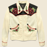 Embroidered Western Jacket - Black/Red/Cream - RRL - STAG Provisions - W - Outerwear - Coat/Jacket