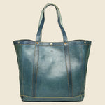 Leather Harris Tote - Indigo Blue - RRL - STAG Provisions - W - Accessories - Bag