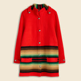 Birdseye Jacquard Sweater Jacket - Red Multi - RRL - STAG Provisions - W - Outerwear - Coat/Jacket