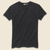 Slub Pocket Tee - Black - RRL - STAG Provisions - W - Tops - S/S Tee