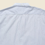 Michelle Bib Shirt - Blue/White Stripe - RRL - STAG Provisions - W - Tops - L/S Woven