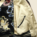 Dragon Print Tour Jacket - Black - RRL - STAG Provisions - W - Outerwear - Coat/Jacket