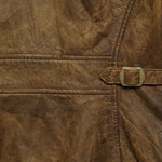 Fringe Leather Cowhide Jacket - Medium Brown - RRL - STAG Provisions - W - Outerwear - Coat/Jacket