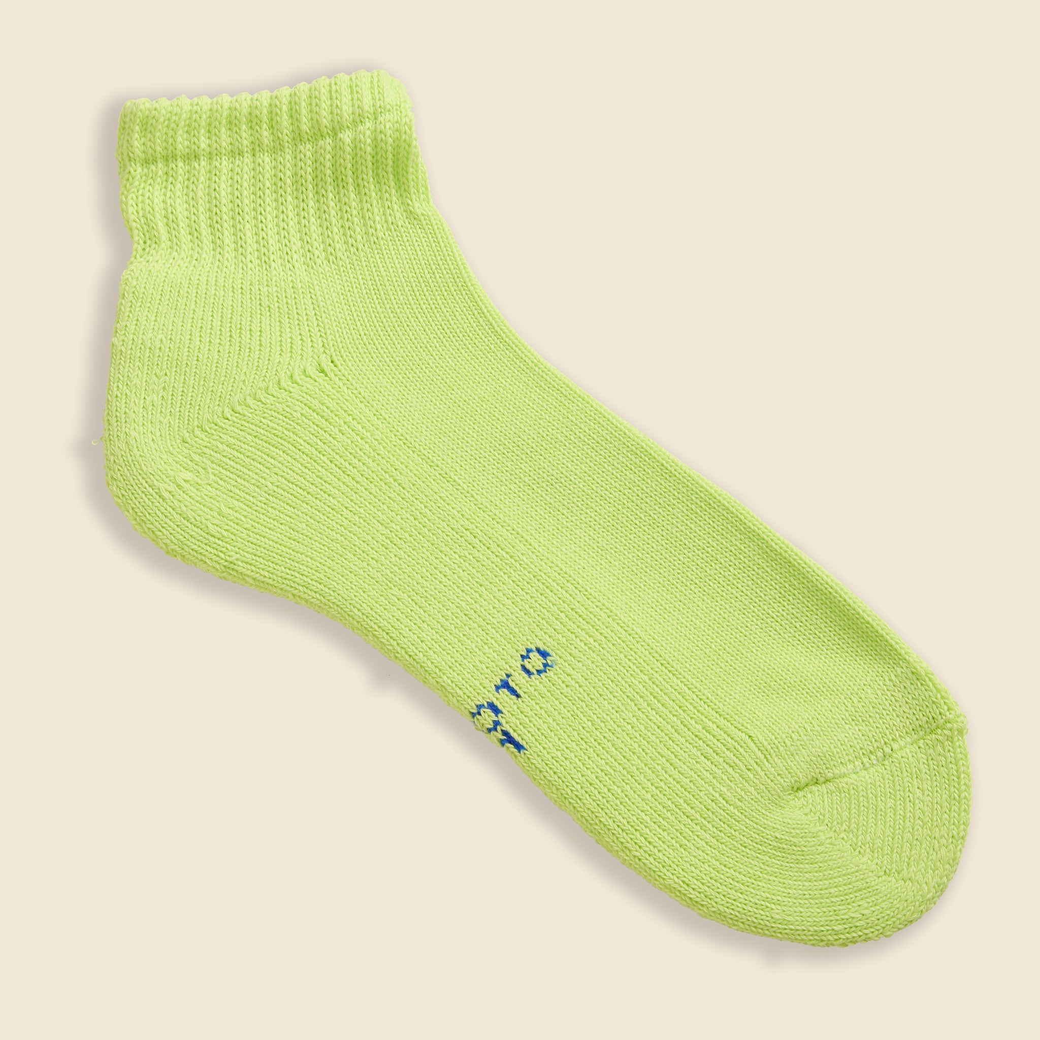 Everyday Pile Ankle Socks - Lime - RoToTo - STAG Provisions - W - Accessories - Socks