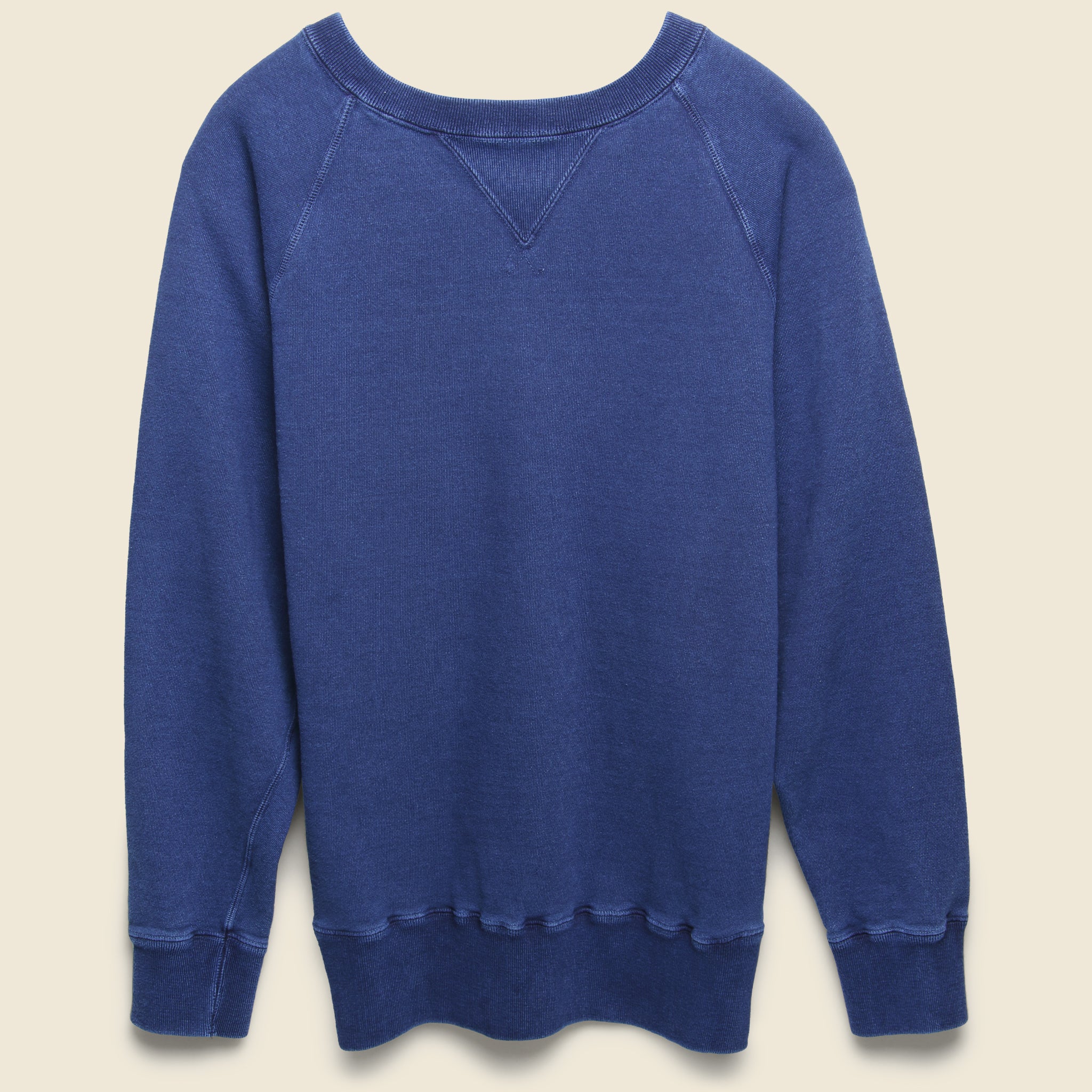 Fleece Sweatshirt - Indigo - Setto - STAG Provisions - W - Tops - L/S Fleece