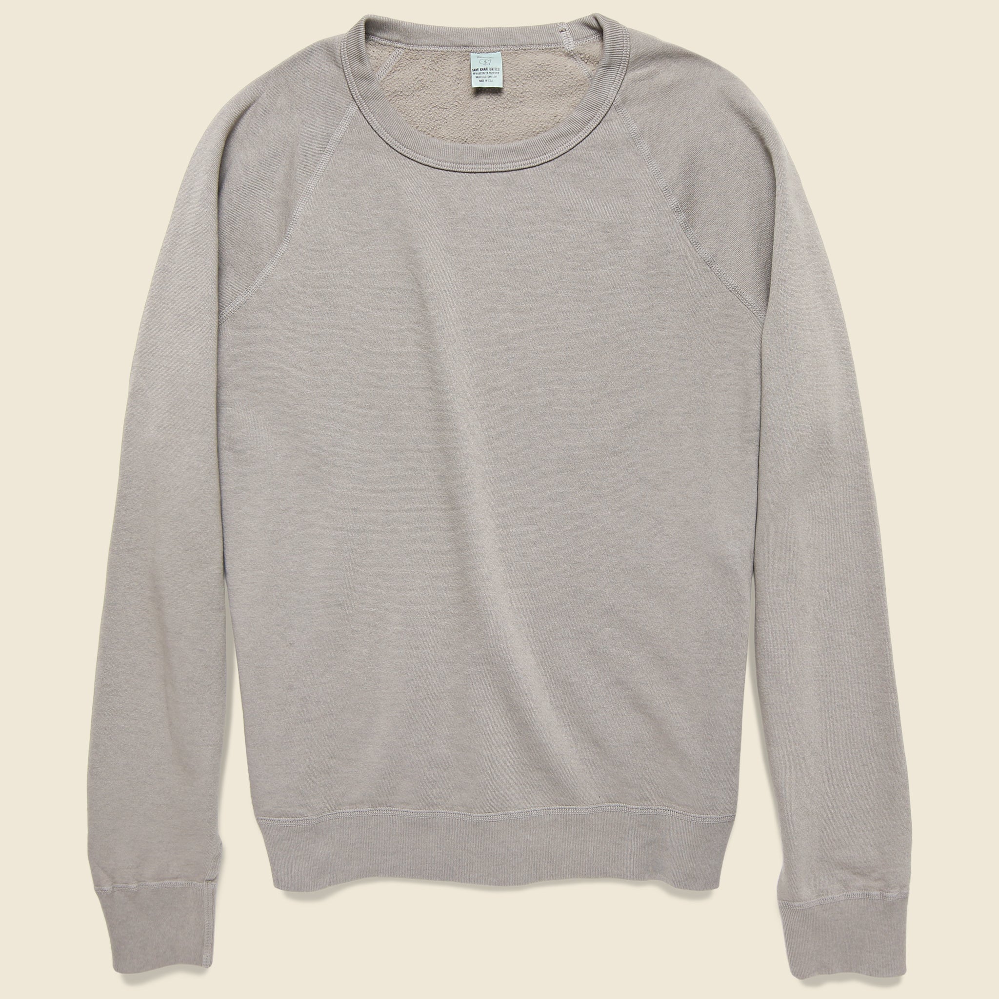 Supima Fleece Sweatshirt - Coffee - Save Khaki - STAG Provisions - W - Tops - L/S Fleece