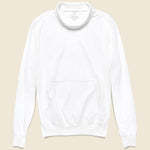 Supima Mock Neck Sweatshirt - White - Save Khaki - STAG Provisions - W - Tops - L/S Fleece