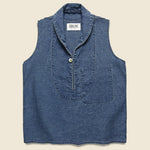 Denim Harvest Vest - Indigo - Setto - STAG Provisions - W - Tops - Sleeveless