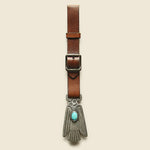 Thunderbird Watch Fob - Leather/Sterling/Turquoise - Smith Bros. Trading Co. - STAG Provisions - W - One & Done - Accessories & Jewelry