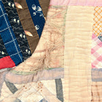 Scofield Cross w/ Log Cabin Sleeves Quilt Kimono - Beige/Multi - Vintage - STAG Provisions - W - One & Done - Apparel