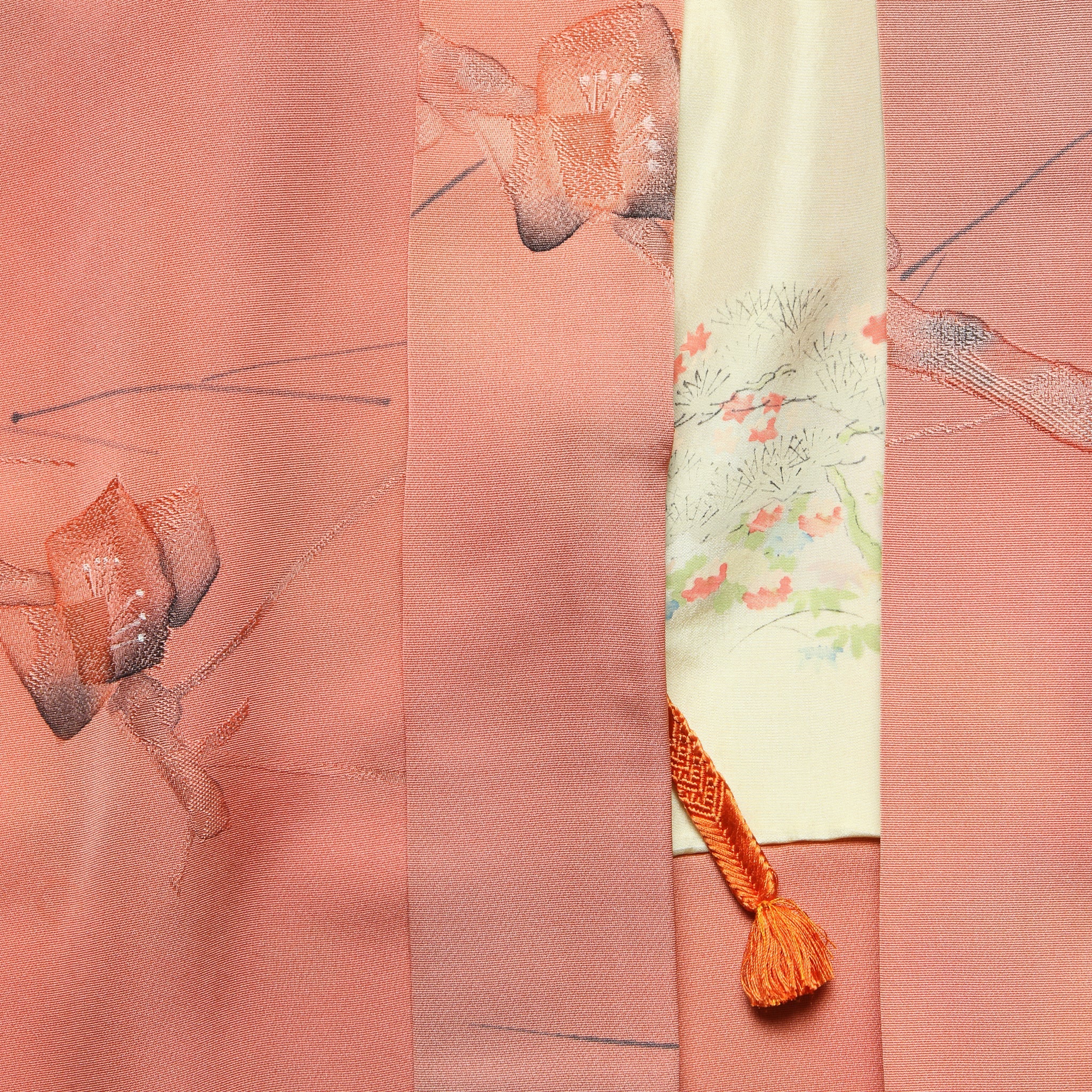 Watercolor Blossom Silk Kimono - Pink - Vintage - STAG Provisions - W - One & Done - Apparel