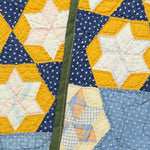 Scofield Hexagon Star Quilt Kimono - Navy/Yellow/Red - Vintage - STAG Provisions - W - One & Done - Apparel