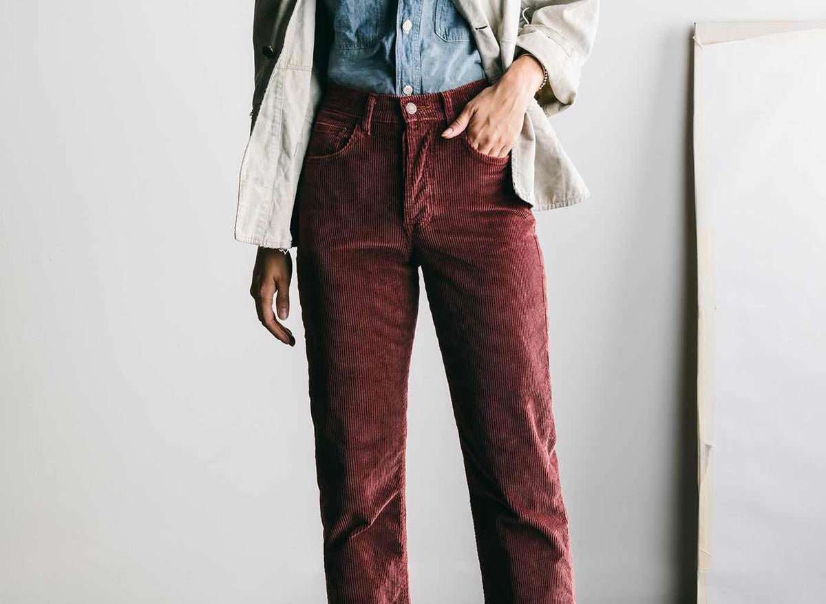 Amelia Corduroy Pant - Farrow - Imogene + Willie - STAG Provisions - W - Pants - Twill