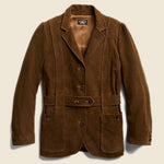 Stevens Sport Coat - Vintage Suede Brown - RRL - STAG Provisions - W - Outerwear - Coat/Jacket