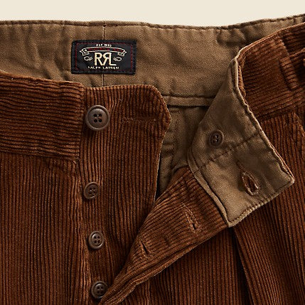 Corduroy Hayden Trouser - Medium Brown - RRL - STAG Provisions - W - Pants - Twill